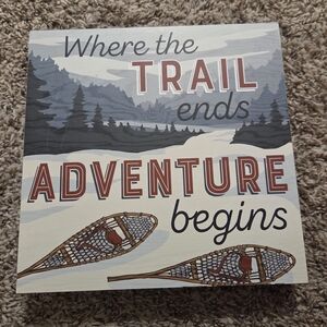 Adventure Begins Wall Art